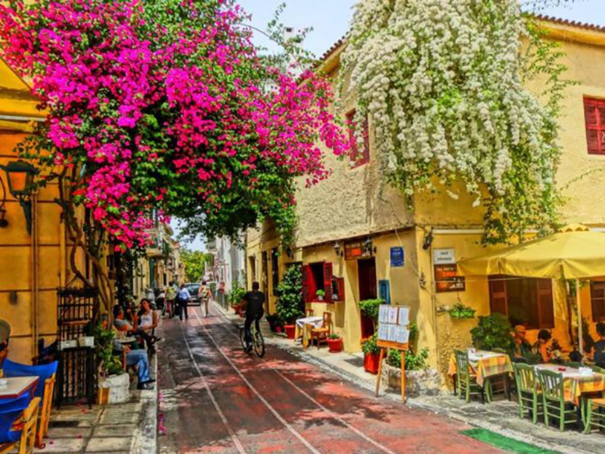 Ferienwohnung Apollonos At Heart Of Plaka Athen Exterior foto